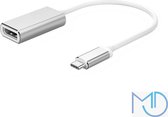 Type C naar Displayport - Zilver