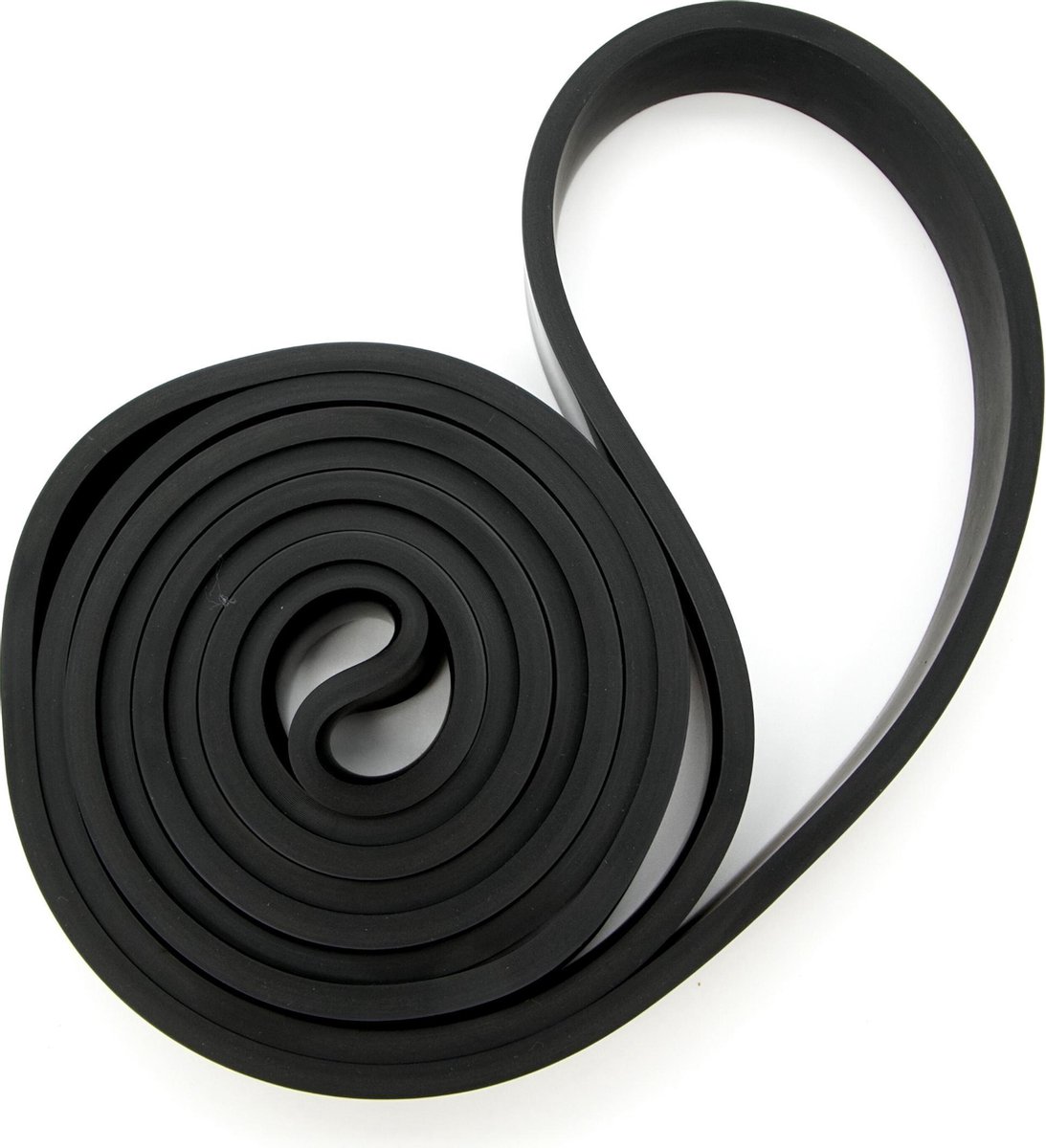 Fruscle Power Band - weerstandsband - fitnesselastiek - Pull up band - Medium Zwart