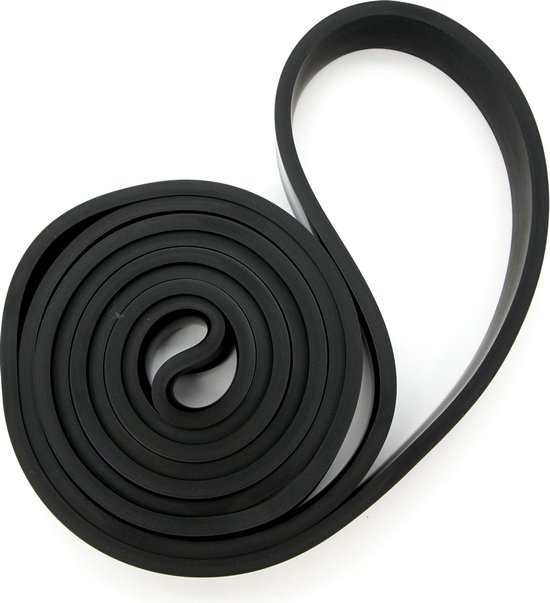 Fruscle Power Band - weerstandsband - fitnesselastiek - Pull up band -  Medium Zwart | bol.com