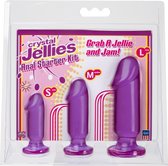 Crystal Jellies- Anal Starter Kit - Butt Plugs & Anal Dildos