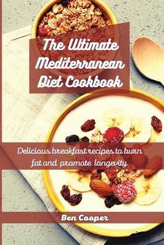 The Ultimate Mediterranean Diet Cookbook - cover