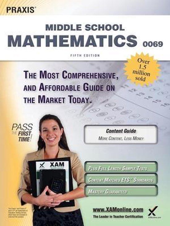 Praxis II Middle School Mathematics 0069 - cover