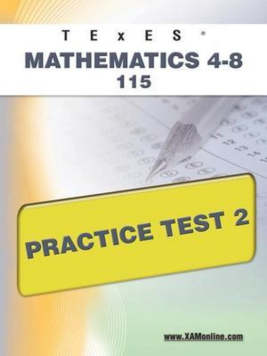 TExES Mathematics 4-8 115 Practice Test 2 - cover