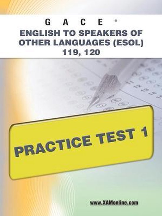 Gace English To Speakers Of Other Languages (Esol) 119, 120  ... - cover
