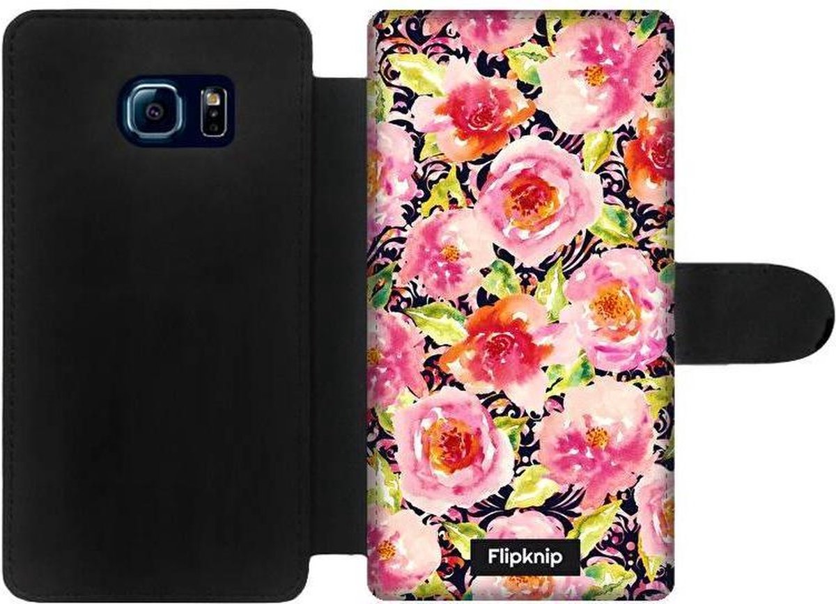 Wallet case - geschikt voor Samsung Galaxy S7 Edge - Floral N°3