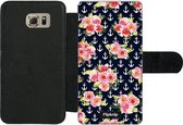 Wallet case - geschikt voor Samsung Galaxy S6 - Floral N°6