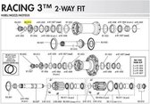 FULCRUM HUB ADJUSTING SLEEVE