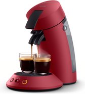 Bol.com Philips Senseo Original Plus CSA210/90 - Koffiepadapparaat - Deep Red aanbieding