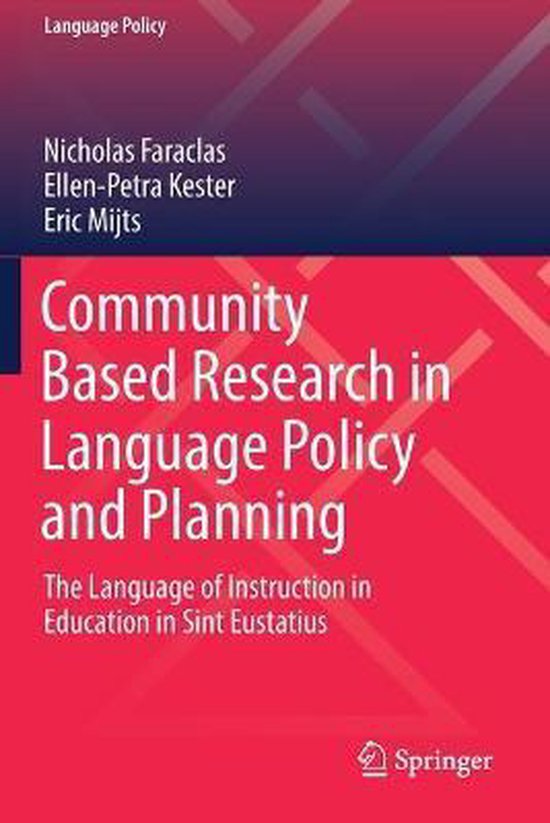Community Based Research in Language Policy and Planning - cover