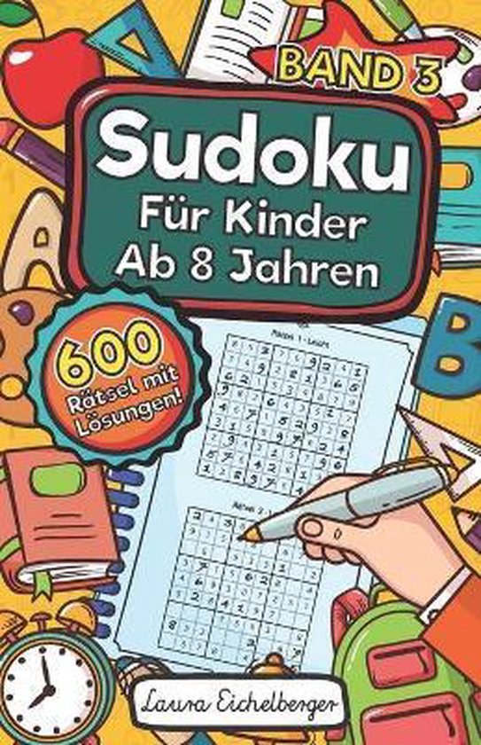 Sudoku Für Kinder AB 8 Jahren- Sudoku Für Kinder Ab 8 Jahr ... - cover