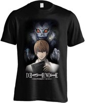 Death Note Behind The Death T-shirt Zwart