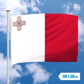 Vlag Malta 200x300cm - Glanspoly
