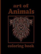 art of Animals coloring book