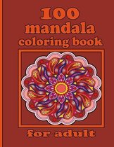 100 mandala coloring book for adult