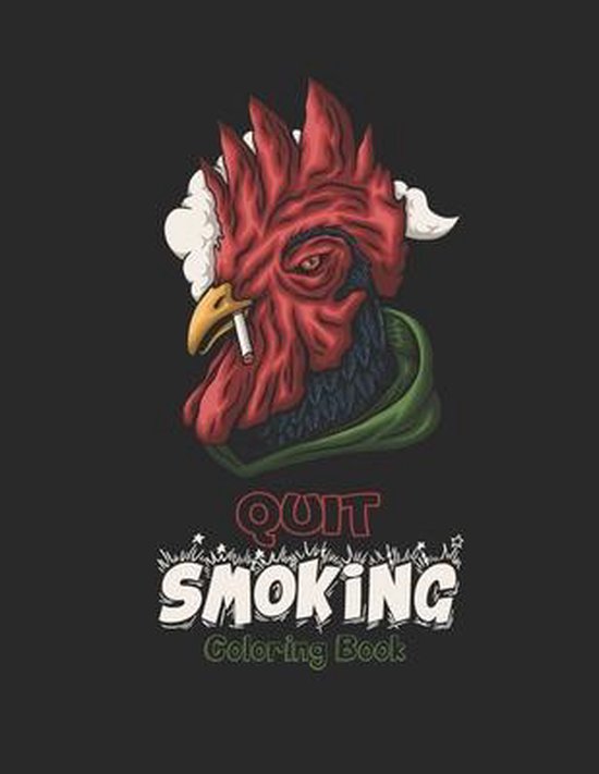 Quit Smoking Coloring Book - cover