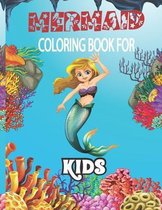 Mermaid Coloring Book For Kids