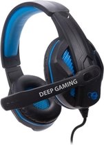 GAMING HEADSET COOLBOX DEEPBLUE G3  - Zwart - Gaming headset pc xbox one - Headset met microfoon voor laptop - Headset ps4 - Koptelefoon kinderen - Koptelefoon met microfoon - Koptelefoon met
