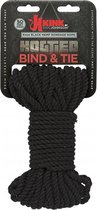 6mm Hemp Bondage Rope - 50 Ft. Black - Bondage Toys - Ropes