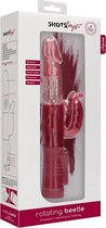 Rotating Beetle - Red - G-Spot Vibrators - Rabbit Vibrators - Classic Vibrators - Shots Toys New