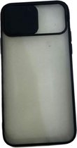 Apple iPhone 11 Zwart achterkant 3D Matte TPU hoesje