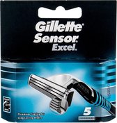 Bol.com Gillette Sensor Excel - 5 stuks - Scheermesjes aanbieding
