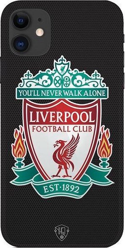Liverpool telefoonhoesje iPhone 12 Mini backcover TPU zwart
