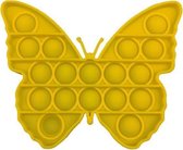 Pop it | fidget toys | vlinder geel| pop it fidget toy |pop it | Anti Stress Speelgoed - tiktok