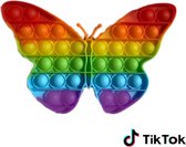 Pop It Fidget Toy - Bekend van TikTok - Vlinder Rainbow