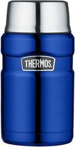 King Thermos Voedseldrager - Foodcontainer - Lunchbox - Voedselcontainer - Metalic Blauw - 710ml