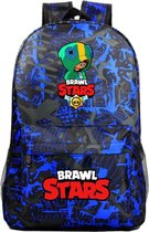 Tijd voor BRAWL | Brawl Stars Rugzak| Rugtas| Schooltas| Nieuwste game | New Backpack | Black Blue