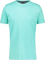 Lerros Korte mouw T-shirt - 2133044 442 MINT BLUE (Maat: XXL)