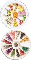 Fimo Fruit - Smileys - 3D Nail Art - Nagel Decoratie - Set 2 x Carrousel