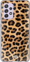 HappyCase Samsung Galaxy A72 Hoesje Flexibel TPU Wilde Panter Print