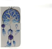 Print hoesje Samsung Galaxy A3 -2017 - Book Case - Pasjeshouder - Magneetsluiting (A320F)