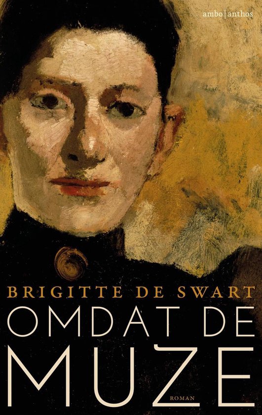 Boek cover Omdat de muze van Brigitte de Swart (Onbekend)