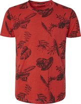 No Excess T-shirt Ronde Hals Print Rood (95350217 - 162)