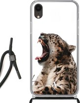 iPhone Xr hoesje met koord - Big Cat