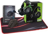 Rampage Wireless Gaming Headset , Gaming Muis en Muismat. Combo deal