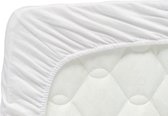 Briljant Home Hoeslaken Molton 70 x 200 - Wit