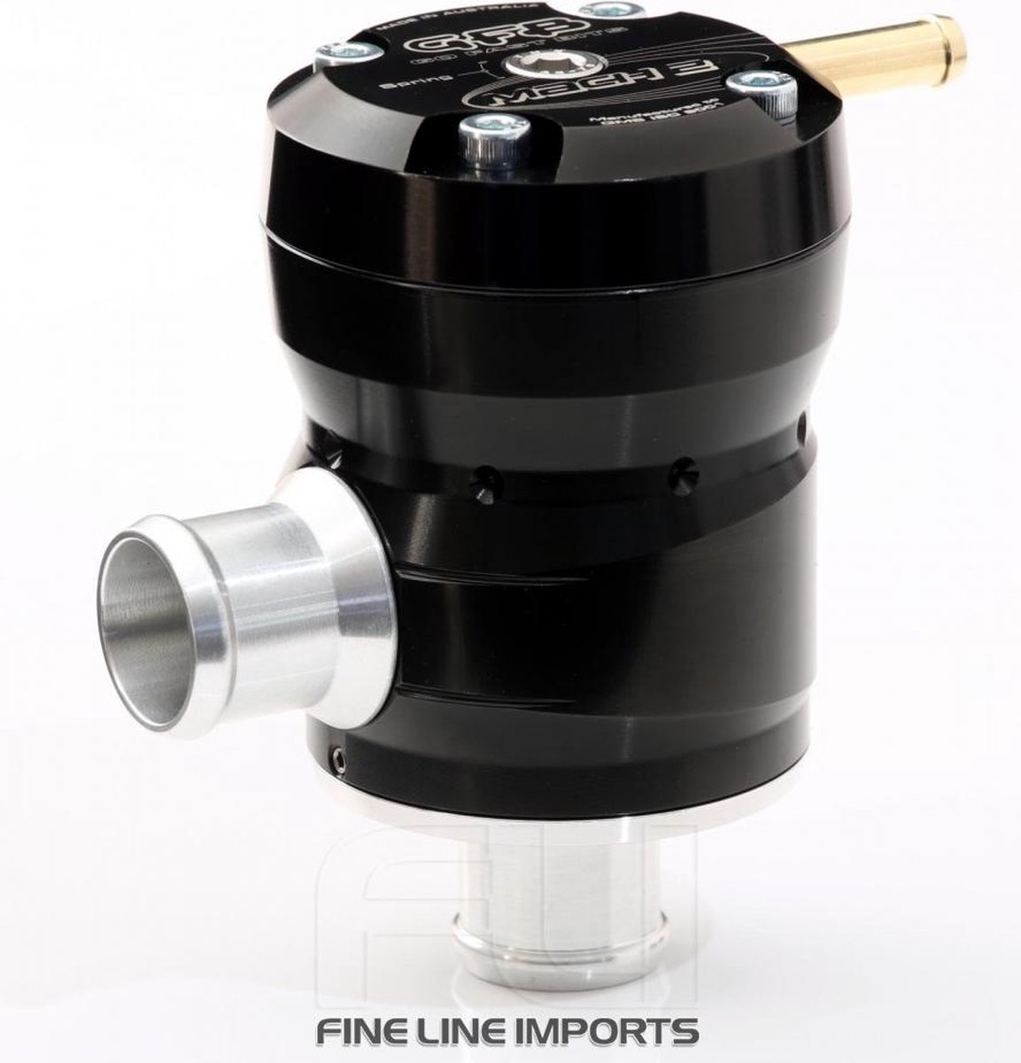 GFB Mach 2 TMS Recirculating Diverter valve (25mm inlet, 25mm outlet)