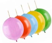 Punchballonnen Assorti Gekleurd - 50stuks