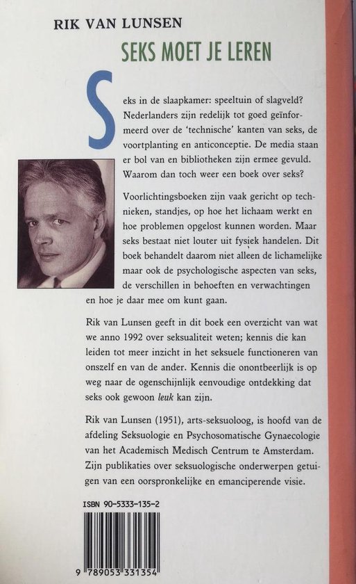 Seks moet je leren : alles over de lichamelijke en psychologische