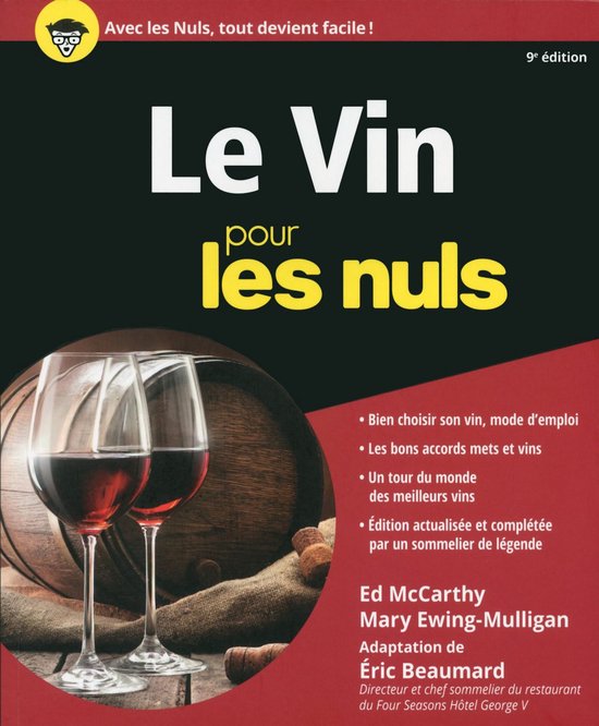 Le vin Pour les Nuls 9éme édition - cover