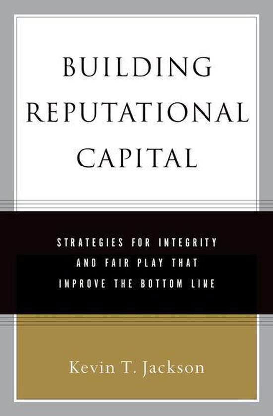Building Reputational Capital - cover