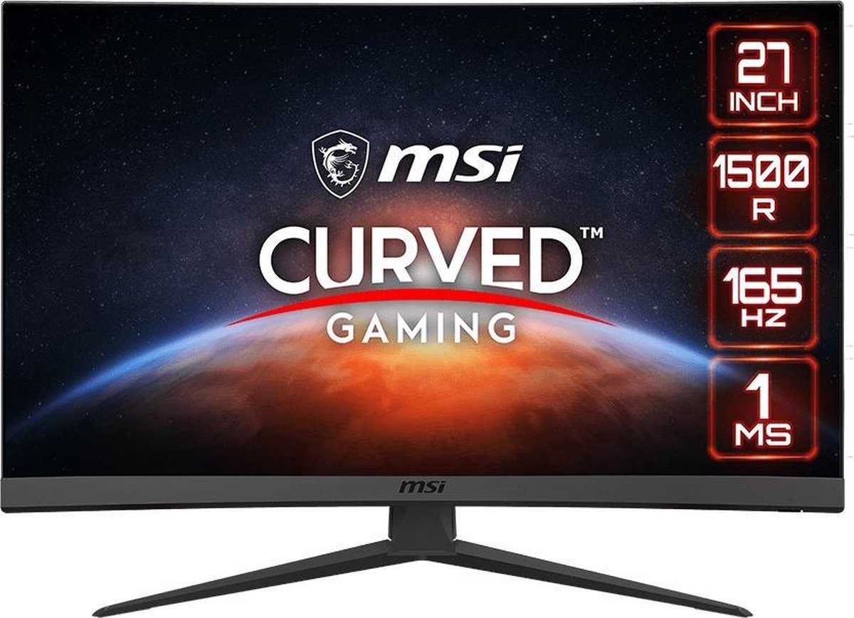 MSI Optix G27C6 Full HD Curved Gaming Monitor 165hz