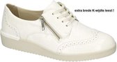 Solidus -Dames -  wit - lage gesloten schoenen - maat 38.5