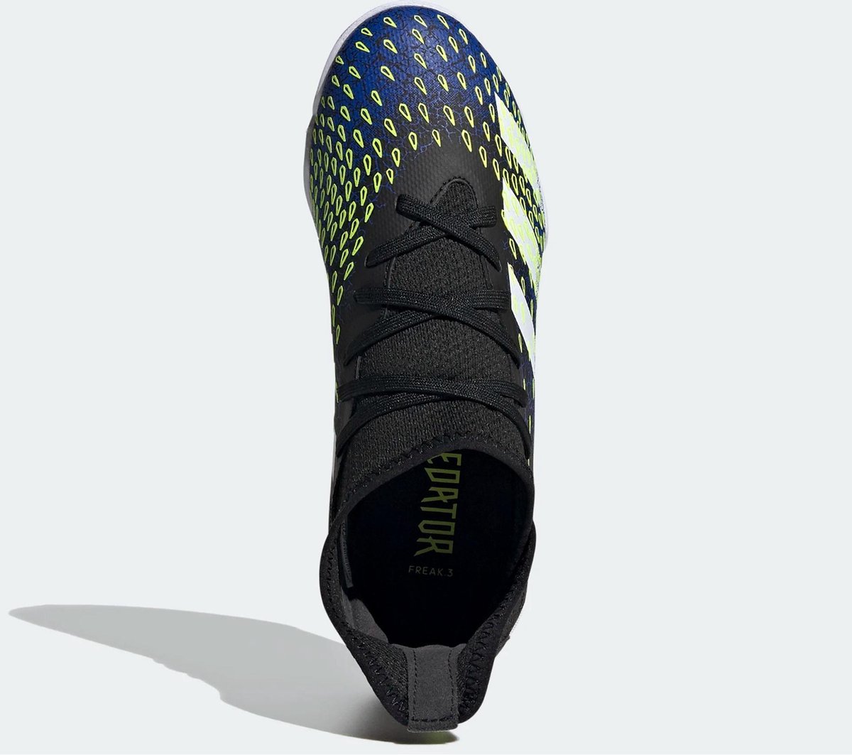 adidas adidas Predator Freak .3 Sportschoenen - Maat 33 - Unisex - zwart /wit/blauw/geel | bol