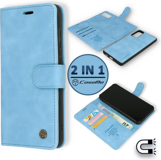 Elektricien Bezighouden Rekwisieten Samsung Galaxy A21S Hoesje Sky Blue - Casemania 2 in 1 Magnetic Book Case |  bol.com