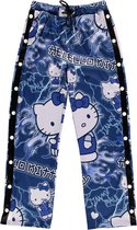 HELLO KITTY X JIMMY PAUL BLUE DESIGHNER PRINT PANT - L