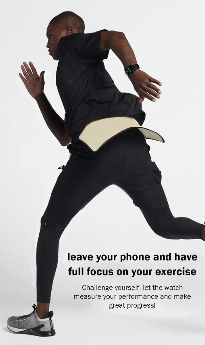 Maoo ProWatch W34 + - 2021 Smartwatch Femmes \u0026 Hommes - Montre - Smartwatch  - Moniteur | bol.com